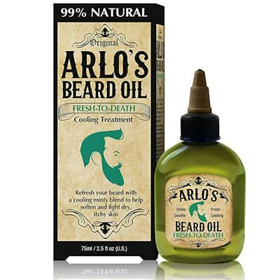 #ad Arlo#x27;s Beard Oil Fresh to Death Peppermint 2.5 oz. 2 PACK