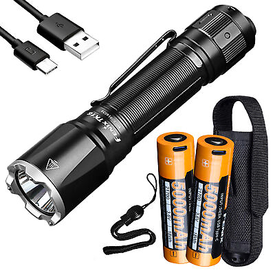 #ad Fenix TK16 V2 3100 Lumen Long Throw Flashlight 2x Rechargeable Battery