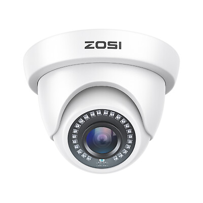 #ad ZOSI 2MP 1080P HD 4in1 Home Dome Security Camera Night Vision Outdoor CCTV IP66