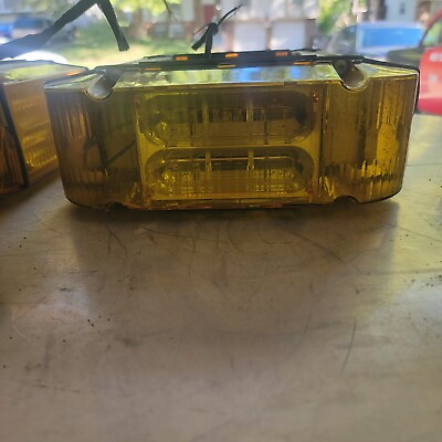 Set of 2 Whelen LED Micro Warning Lights Amber