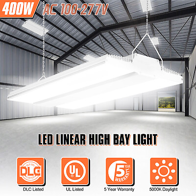 #ad 400W LED Linear High Bay Light 60000LM Commercial Shop Lights Fixture 5000K