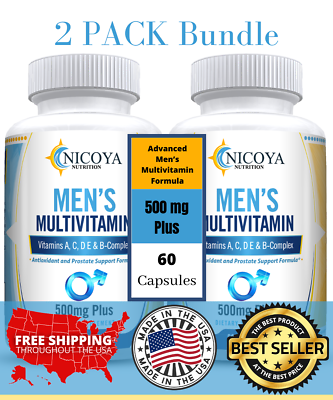#ad Multi Vitamin for Men Antioxidant Energy amp; Prostate Support Once a Day 2 Pack
