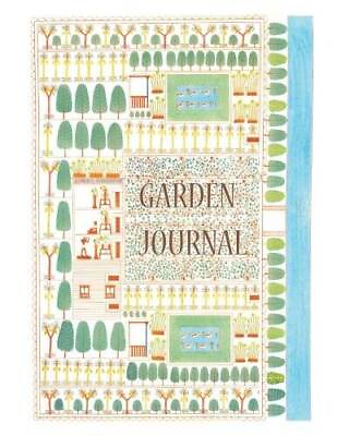 #ad Garden Journal: large Garden Planner 85 x 11 cream paper GOOD