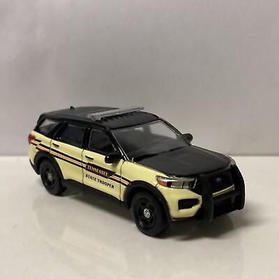 #ad 2020 20 Ford Explorer Interceptor Utility TN Collectible 1 64 Scale Diecast