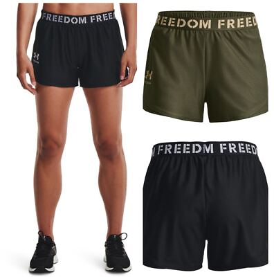 #ad Under Armour 1370808 Women#x27;s UA Freedom Play Up Training Athletic Gym Shorts