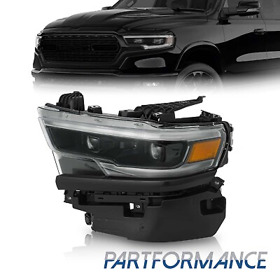 #ad Dual Projector LED Headlight For 2021 2023 Dodge Ram 1500 TRX Left Driver Side
