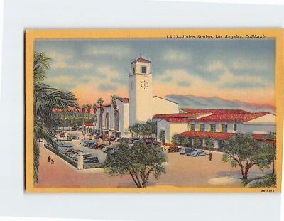 #ad #ad Postcard Union Station Los Angeles California USA