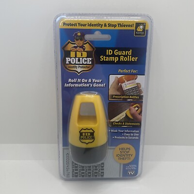 #ad #ad ID Police Identity Protection Roller Stamp by Bulbhead Helps Stop ID Theft