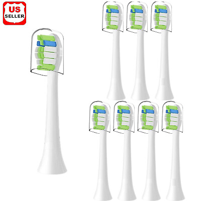 #ad 8pcs Electric Replacement Brush Head Serve For Philips SonicareToothbrush Heads