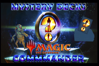 #ad EDH Custom Commander Mystery Decks Casual 100 Card Ready to Play Decks