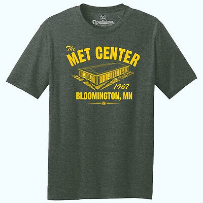 #ad The Met Center 1967 Hockey TRI BLEND Tee Shirt Minnesota North Stars