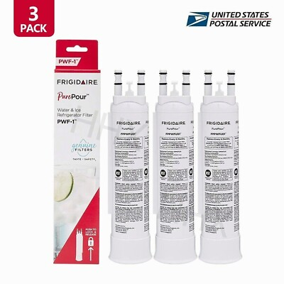 #ad 3Pack FPPWFU01 PWF 1 Refrige Genuine Frigidaire PurePour Water amp;Ice Filter New