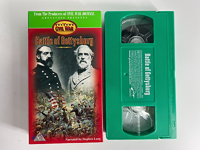 #ad The Unknown Civil War VHS Battle of Gettysburg Stephen Lang