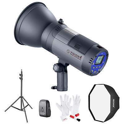 #ad Neewer Vision 4 Battery Powered Outdoor Studio Flash Strobe Kit with Softbox
