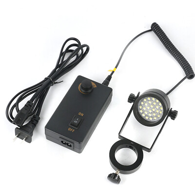 #ad 28 LED Side Light Stereo Microscope Oblique Light Source Adjustable Brightness