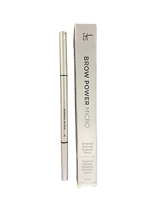 #ad IT Cosmetics Brow Power Micro Eyebrow Pencil Universal Taupe 0.017 oz. New