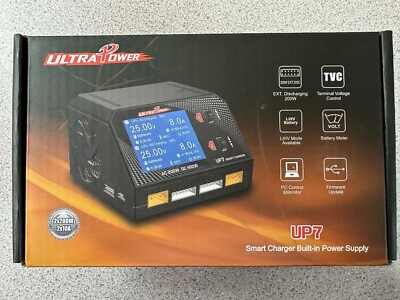 #ad Ultra Power UP7 AC 200W DC 400W Dual Port Multi Chemistry Smart Charger UPTUP7