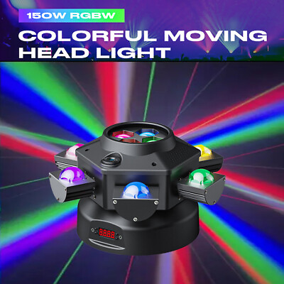 #ad Bar Light 6 Arms 150W LED Moving Head Light DMX RGBW Strobe Stage Effect Light