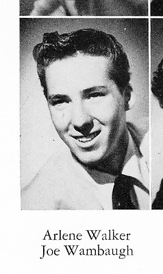 #ad #ad JOSEPH WAMBAUGH 1954 Chaffey Union High School Yearbook