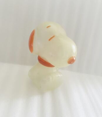 #ad Snoopy Soft Vinyl Bank Piggy Figure Ornament Showa Period Item