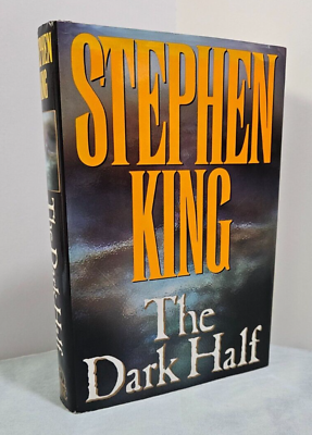 #ad Vintage Stephen King The Dark Half First Edition Hardcover Book 1989