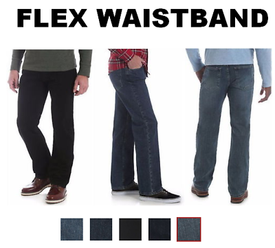 #ad #ad Wrangler Regular Fit Comfort Flex Waistband Jeans Performance Series Men#x27;s