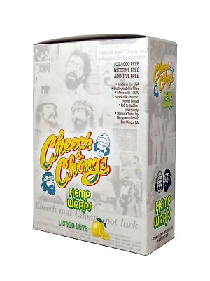 #ad Cheech amp; Chong#x27;s Wraps Lemon Love Box of 25 2 Packs