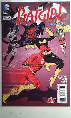 #ad Batgirl #38b DC Comics 2015 4th Series Flash 75 Variant 1st Print Comic Book