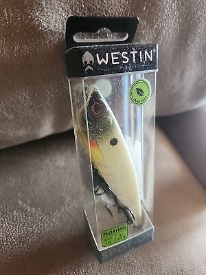 #ad Westin Spot On Top Walker Topwater Lure 15g Floating Ghost Hunter S155 594 012