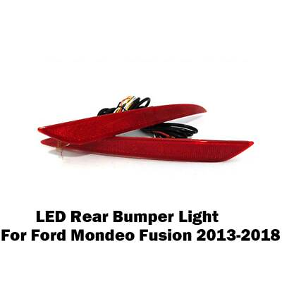 #ad Rear Bumper Light Assembly LED Reflector Light For Ford Mondeo Fusion 2013 2018
