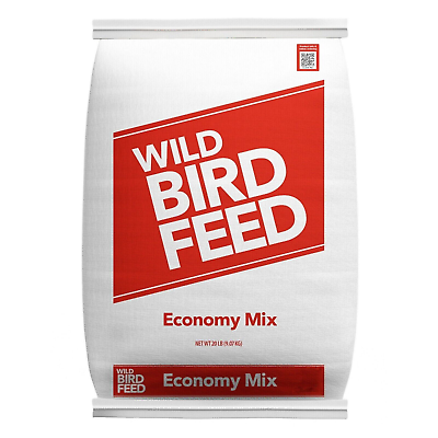 #ad Economy Mix Wild Bird Feed Value Bird Seed Blend Dry. 20 lb. Bag
