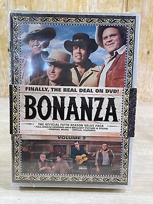 #ad #ad Bonanza: The Official Fifth Season Volumes 1 amp; 2 DVD 1963 Sealed FREE SHIP🚚