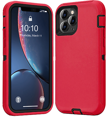 #ad For iPhone 15 Pro Max 14 13 12 11 XR XS Phone Case Heavy Duty Shockproof Cover