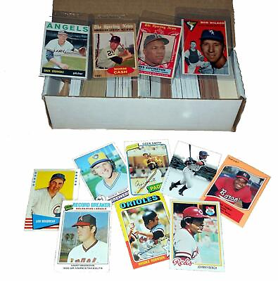 #ad #ad MLB Vintage Baseball Card Starter Set w 500 Cards Incl. 1950s 60s 70s 80s