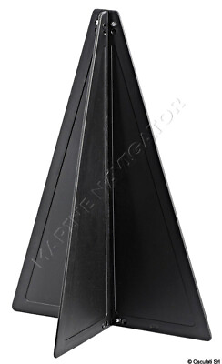 #ad Osculati Black Signal Cone Boat Sailing 470mm