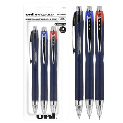 #ad Uniball Jetstream 0.7mm Fine Point Pens 3 Pack Wirecutter#x27;s Best Ballpoint...