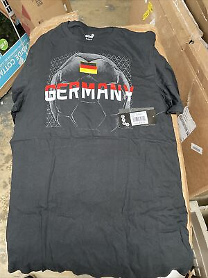 #ad #ad Team Germany World Cup Soccer Federation quot;Penalty Kickquot; Men#x27;s T Shirt XL
