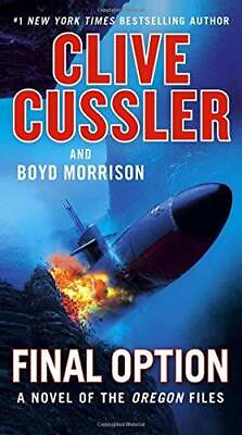 #ad #ad Final Option The Oregon Files Paperback By Cussler Clive GOOD