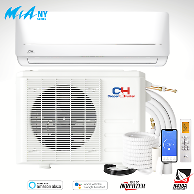 #ad 9000 24000 BTU 230V Single Zone Mia Series Mini Split Heat Pump Air Conditioner