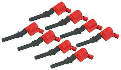 #ad MSD 82428 Ignition Coils Blaster Series Red 8 pack