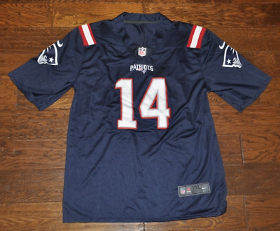 #ad Brandin Cooks #14 New England Patriots Nike Stitched Sewn On Jersey Mens XXL