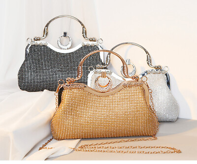 #ad Women Diamond Clutch Purse Luxury Handbag Exquisite Female Chain Shoulder