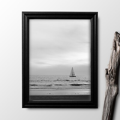 #ad US ART Frames .75quot; Black Solid Poplar Wood Picture Poster Frames S B