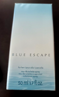 #ad #ad Blue Escape by Avon for her Eau De Toilette Spray 1.7 Fl. Oz. New Sealed in box