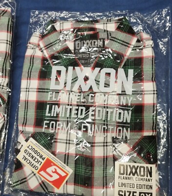 #ad DIXXON ® Snap On ® Tools Limited Edition Form Function Large Shirt Flannel