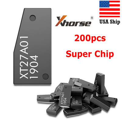 #ad 200x Xhorse Super Chip XT27A01 XT27A66 Transponder for VVDI2 VVDI Key Tool MAX