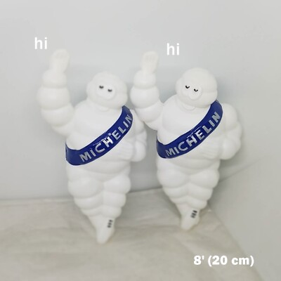 #ad 2x8quot; Bibendum Michelin Man Collectible DollColor LED Ads Tire Decor Welcome Hi