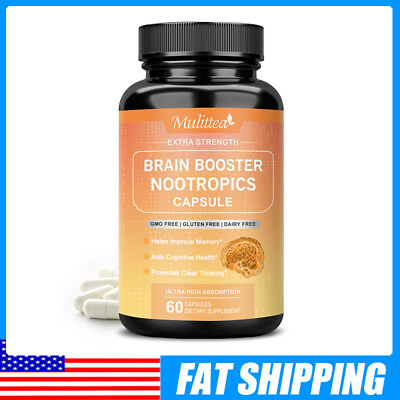 #ad Brain Health amp; Memory Booster Focus Function Clarity Nootropic Supplement