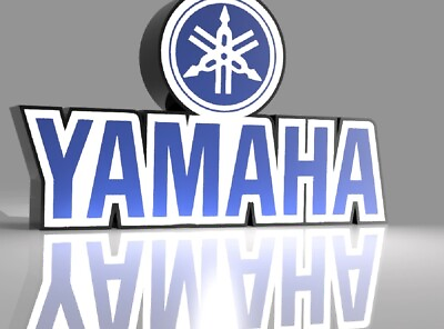 #ad #ad Yamaha LED Display Sign man Cave Yamaha WorshipSign GarageSign Yamaha Motorbike
