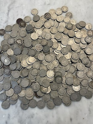 #ad Lot of 40 V Nickels Liberty Head Full Readable Dates Choose How Many Lots